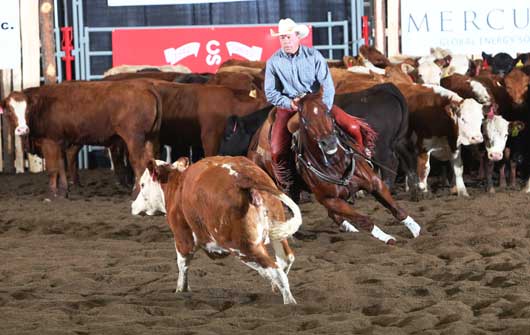 BSN-Sept-2012-Futurity-Moff Calgary Stampede Cutting Horse Futurity Dr. Denton Moffat