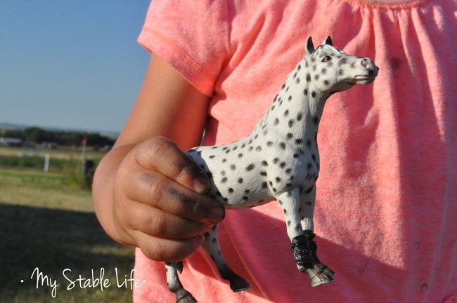 Schleich Knabstupper mare
