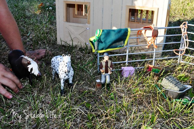 Schleich equine accessories